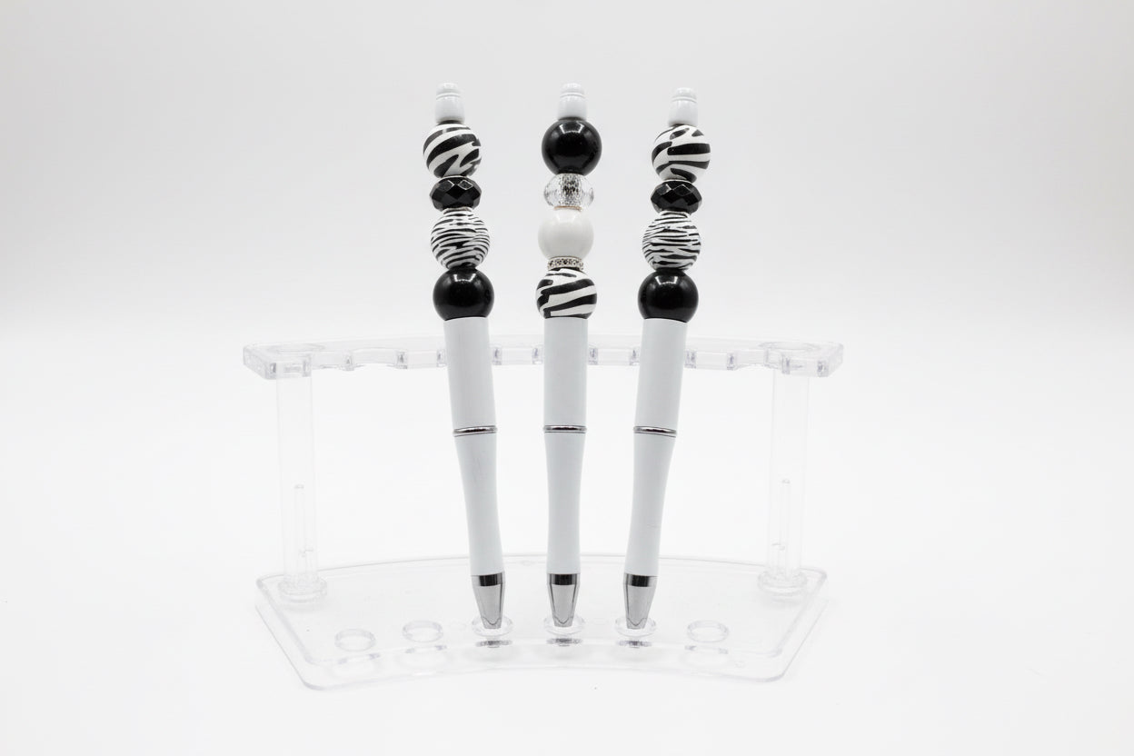 Charm Pen - Wit/Zwart