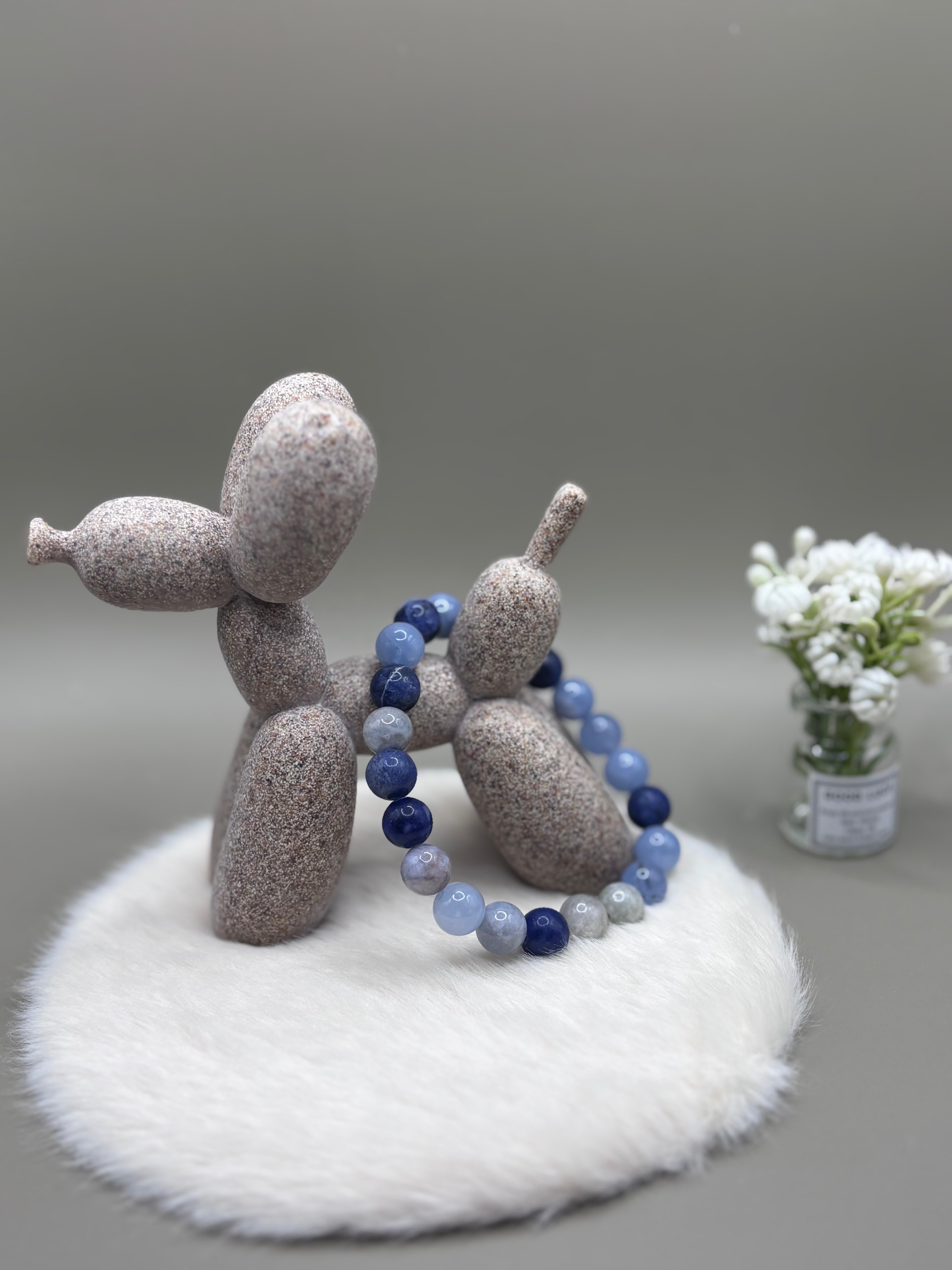 Blue Beads Collection - Avonturijn blauw