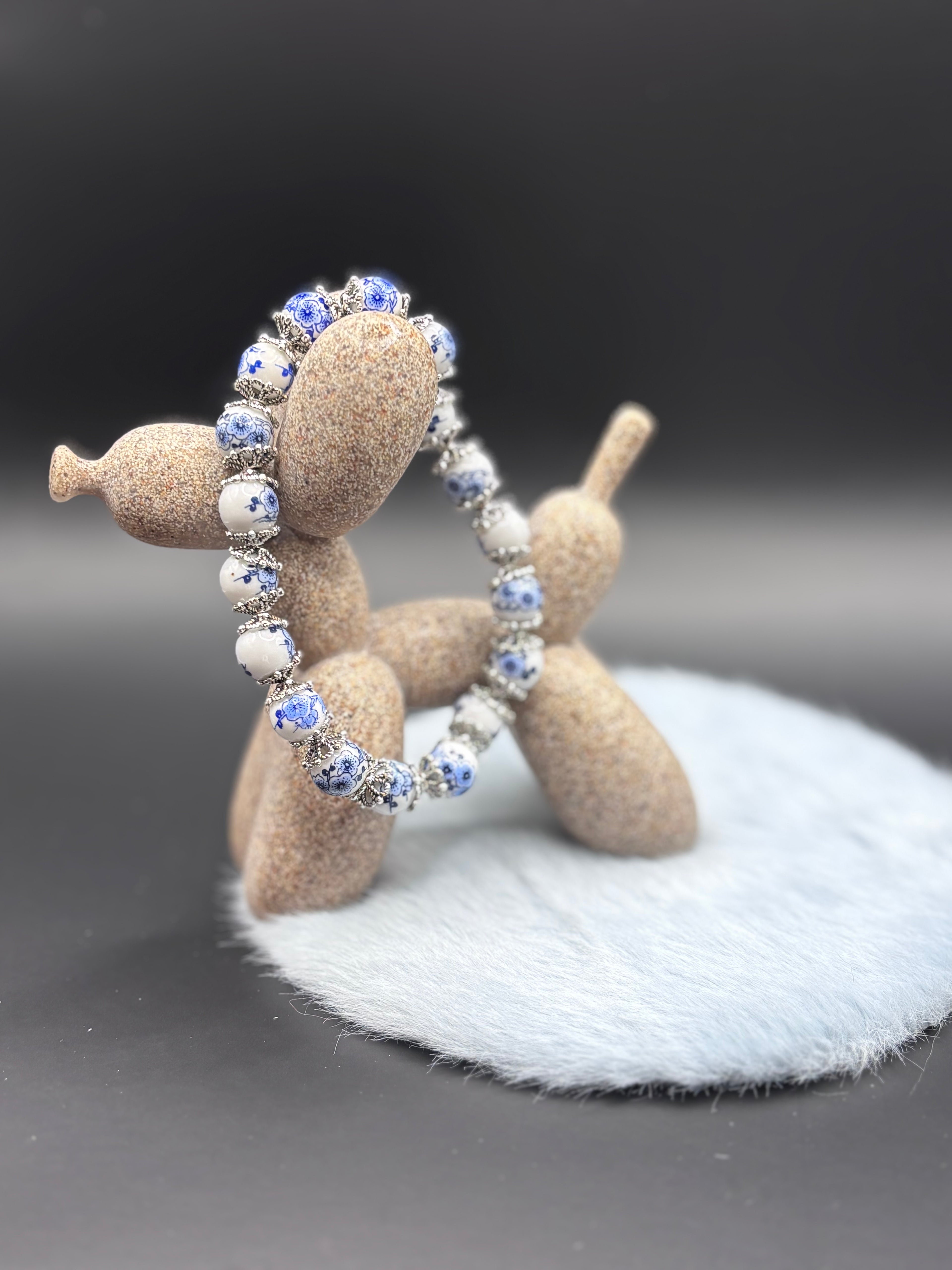 Bloemen liefjes - Chique Blue