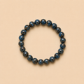 Autumn Collectie Katie- Mooie cloisonne kraal. Prachtige blauw bruin combi