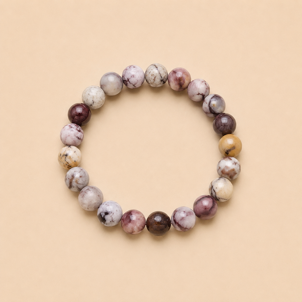 Autumn Collectie Nicole- Speelse Bruin creme swirl