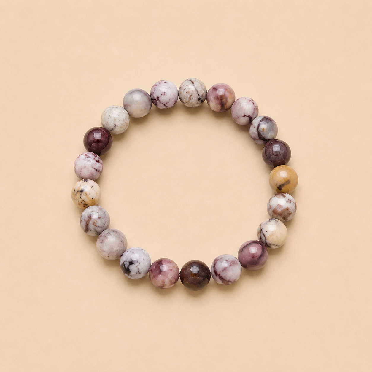 Autumn Collectie Nicole- Speelse Bruin creme swirl