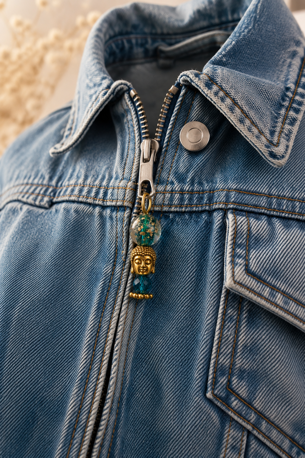 Pocket Buddha Goudkleurig