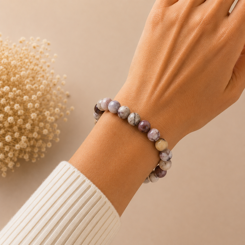 Autumn Collectie Nicole- Speelse Bruin creme swirl
