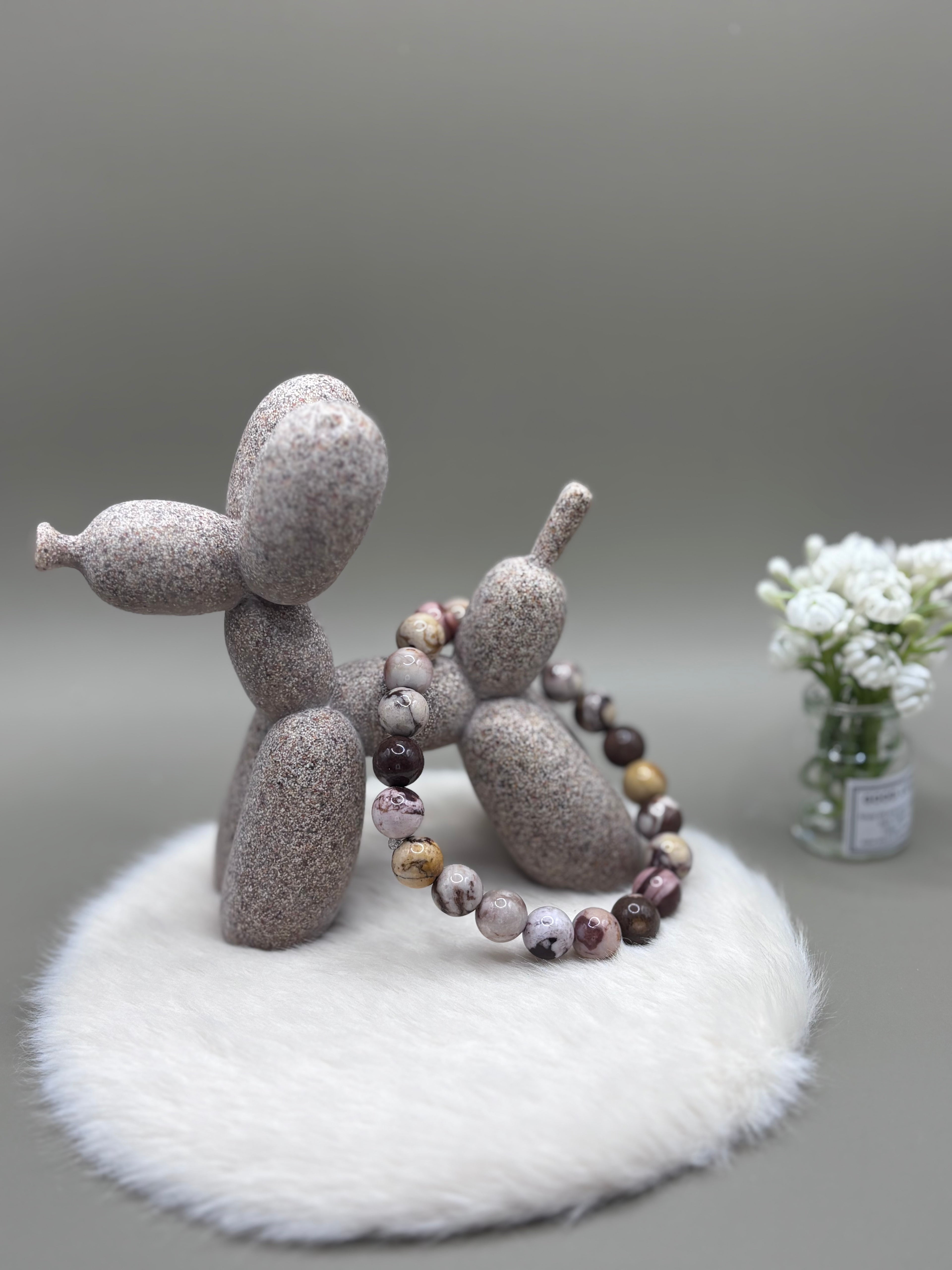 Autumn Collectie - Speelse Bruin creme swirl