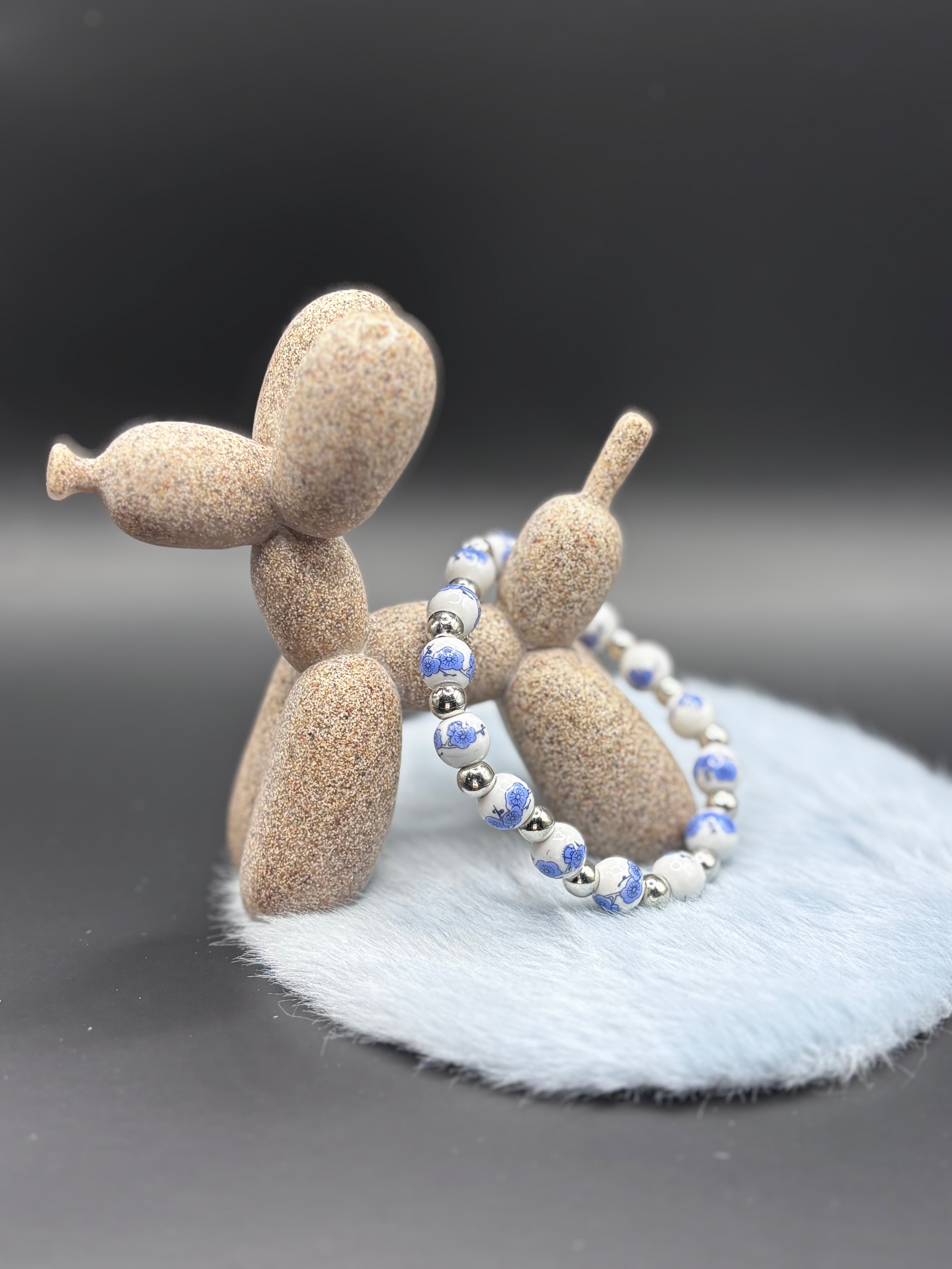 Bloemen liefjes - Blue Silver