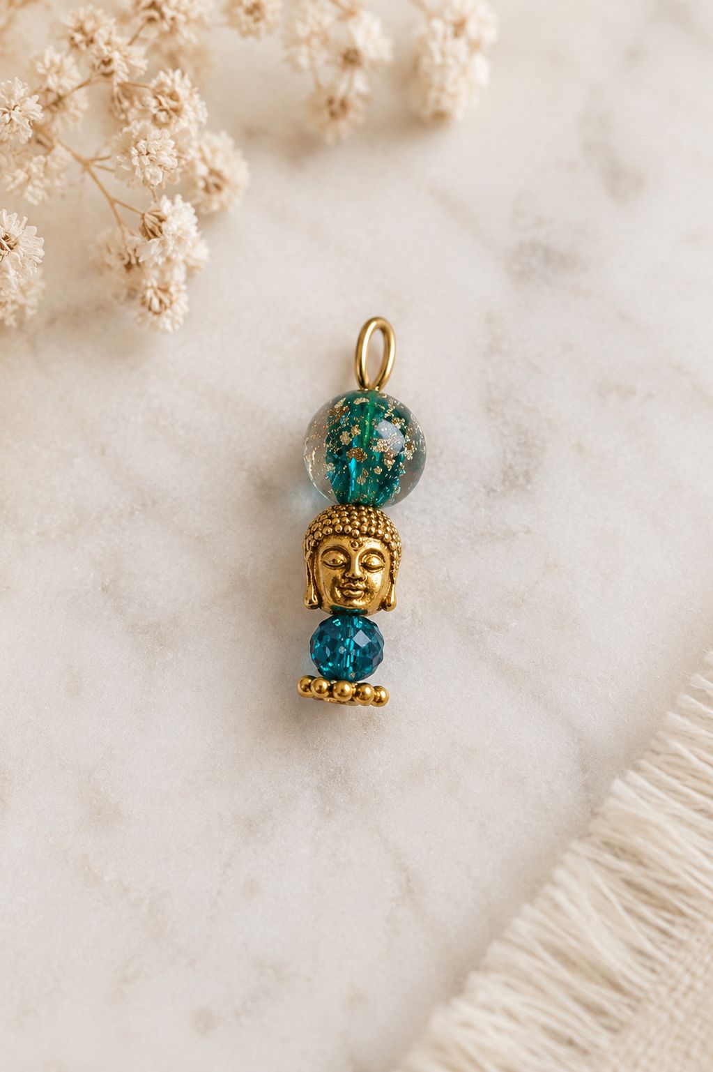 Pocket Buddha Goudkleurig